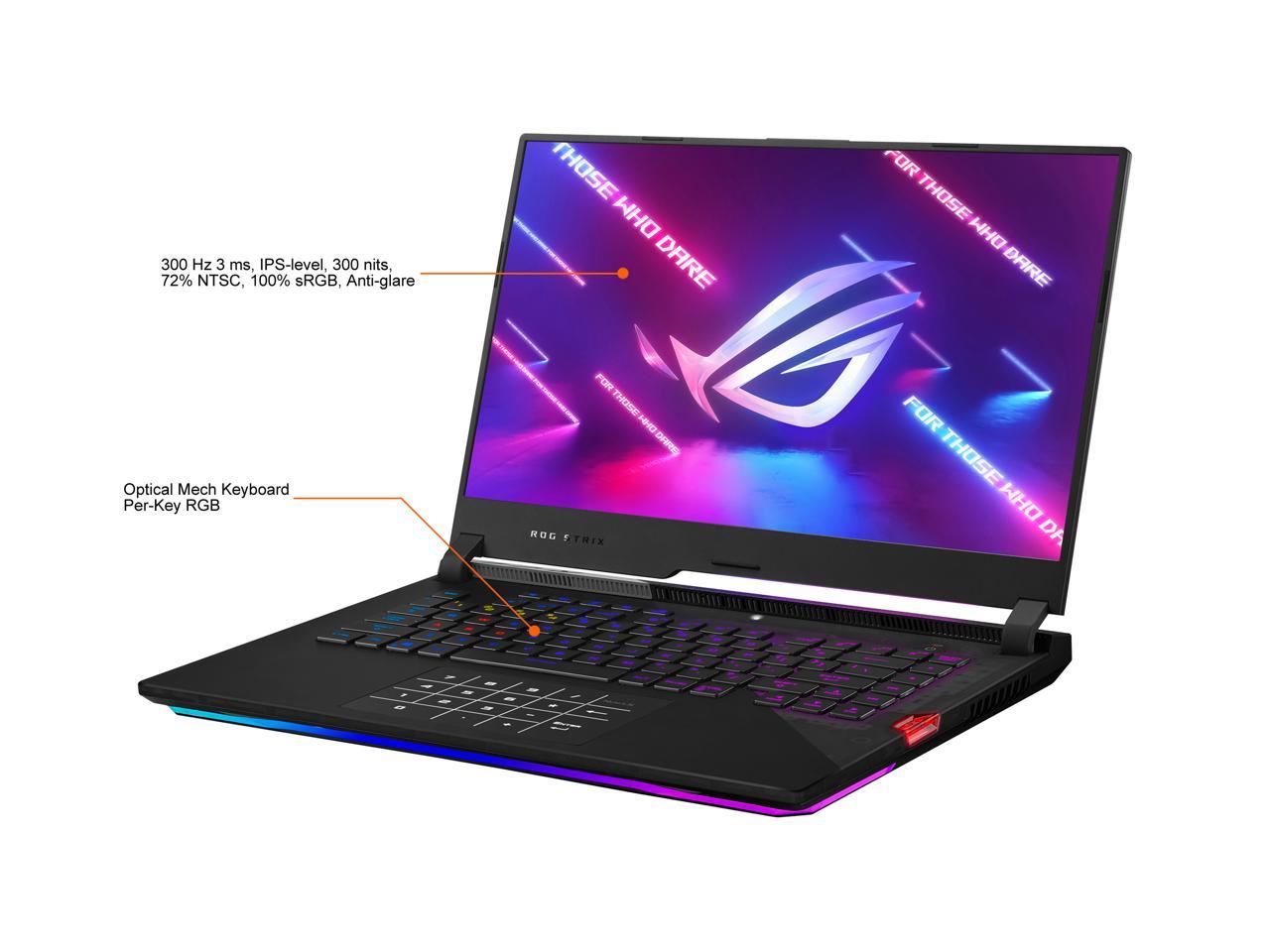Asus Rog Strix Scar 15 (2021) Gaming Laptop, 15.6" 300Hz Ips Type Fhd, Nvidia Geforce Rtx 3080,