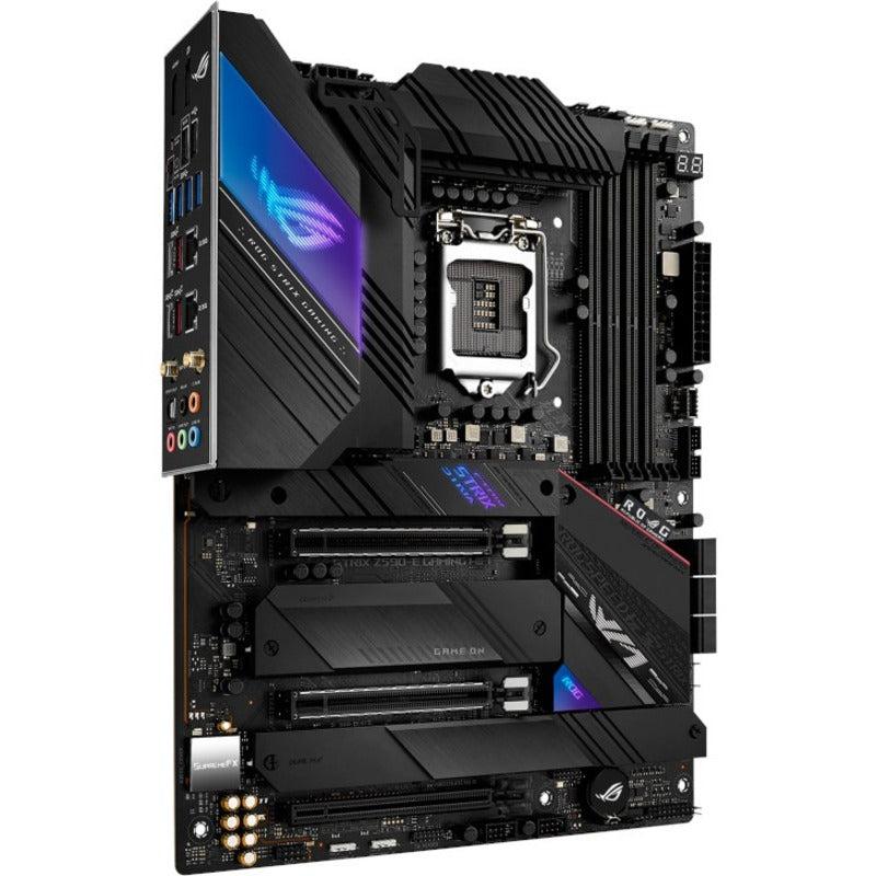 Asus Rog Strix Z590-E Gaming Wifi Lga1200/ Intel Z590/ Ddr4/ 2-Way Sli/ Sata3&Usb3.2/ M.2/ Wifi & Bluetooth/ Atx Motherboard