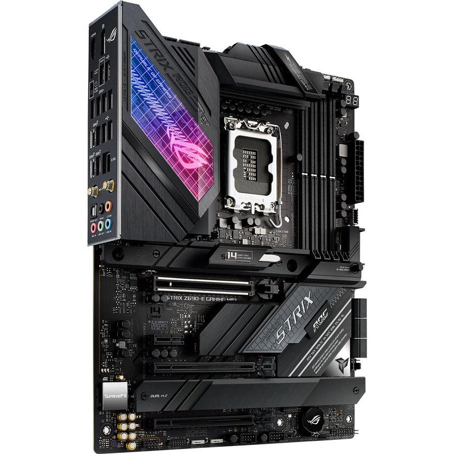 Asus Rog Strix Z690-E Gaming Wifi Lga1700/ Intel Z690/ Ddr5/ Wifi & Bluetooth/ Sata3&Usb3.2/ M.2/ Atx Motherboard