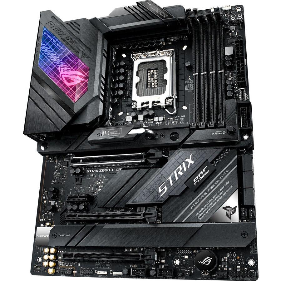 Asus Rog Strix Z690-E Gaming Wifi Lga1700/ Intel Z690/ Ddr5/ Wifi & Bluetooth/ Sata3&Usb3.2/ M.2/ Atx Motherboard