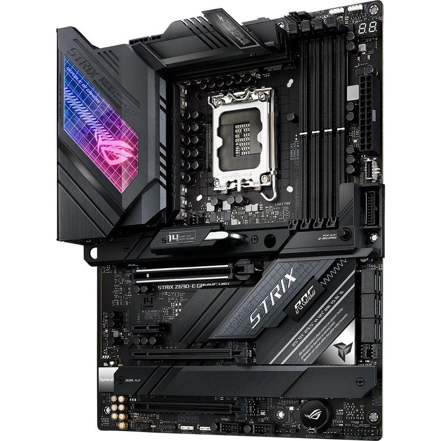 Asus Rog Strix Z690-E Gaming Wifi Lga1700/ Intel Z690/ Ddr5/ Wifi & Bluetooth/ Sata3&Usb3.2/ M.2/ Atx Motherboard