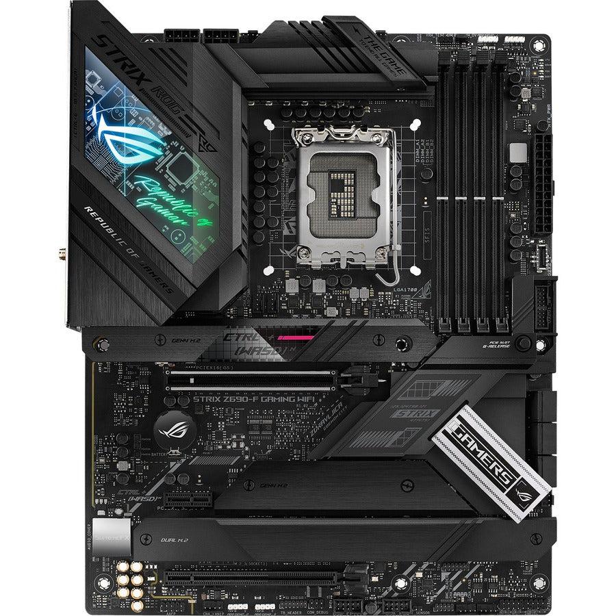 Asus Rog Strix Z690-F Gaming Wifi Lga1700/ Intel Z690/ Ddr5/ Wifi & Bluetooth/ Sata3&Usb3.2/ M.2/ Atx Motherboard