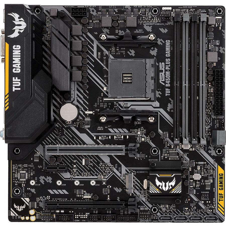 Asus Tuf B450M-Plus Gaming Am4 Amd B450 Sata 6Gb/S Micro Atx Amd Motherboard