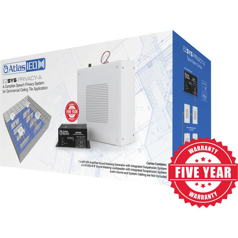 AtlasIED Speaker/Amplifier Kit EZSYS-PRIVACY-A