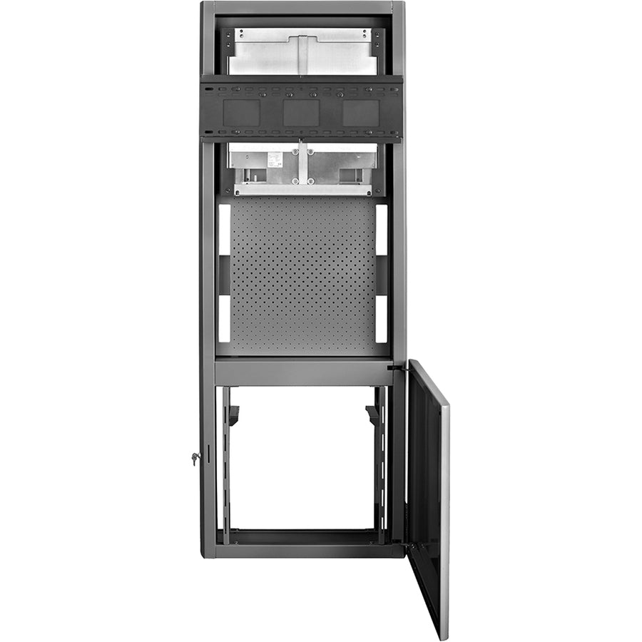 Avteq DynamiQ Wall Mount for Interactive Display - Black Powder Coat D-WMS-BB40