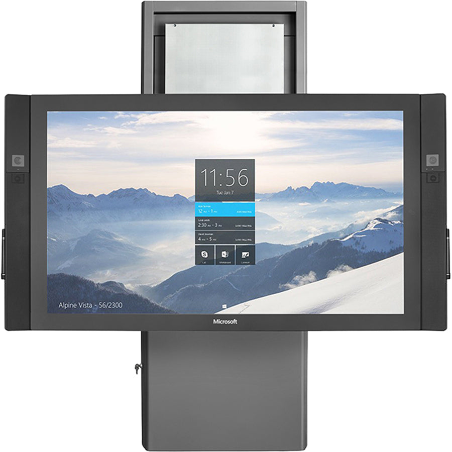 Avteq DynamiQ Wall Mount for Interactive Display - Black Powder Coat D-WMS-BB40