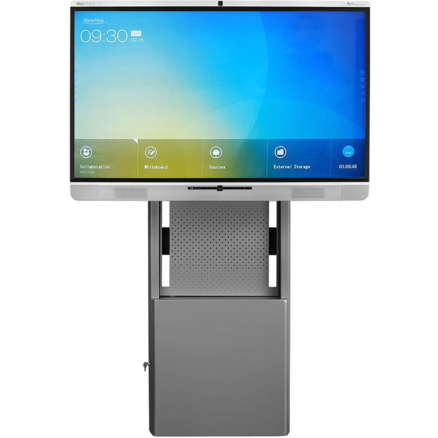 Avteq DynamiQ Wall Mount for Interactive Display - Black Powder Coat D-WMS-BB40