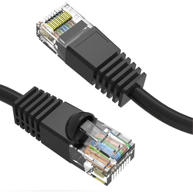 Axiom 35FT CAT6 UTP 550mhz Patch Cable Snagless Molded Boot (Black) C6MB-K35-AX