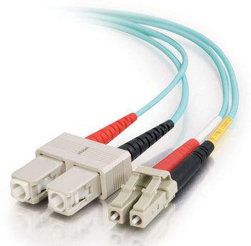 Axiom Axg94517 Fibre Optic Cable 9 M Lc Sc Om3 Blue