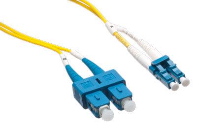 Axiom Axg96685 Fibre Optic Cable 50 M Lc Sc Ofnr Os2 Yellow