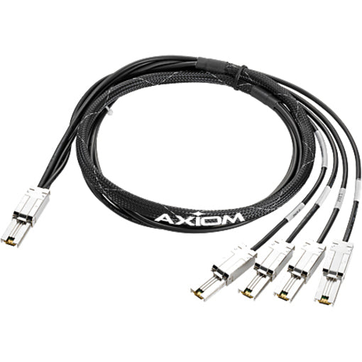 Axiom Mini-SAS to 4x1 Mini-SAS Cable HP Compatible 2M - AN975A AN975A-AX