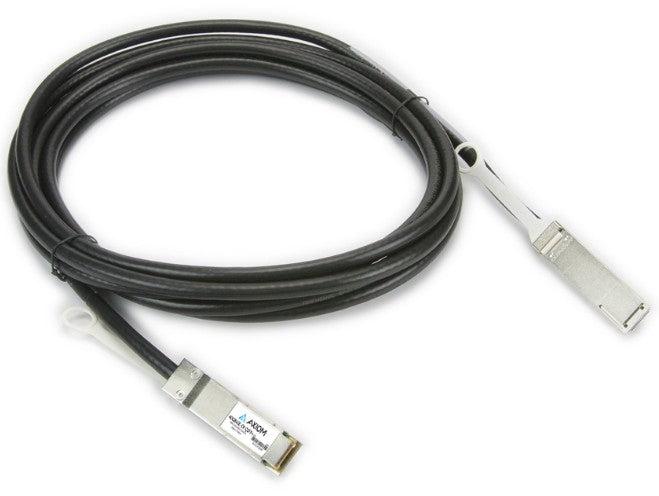 Axiom Qfx-Qsfp-Dac-1M-Ax Fibre Optic Cable Qsfp+ Black