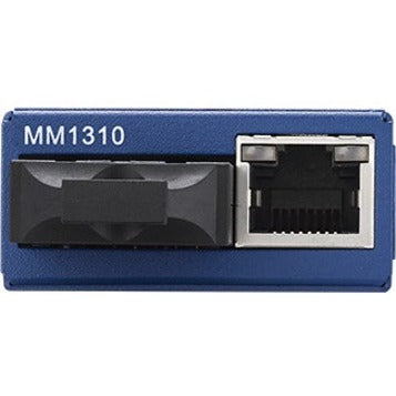 B+B SmartWorx 10/100Mbps Miniature Media Converter with LFPT IMC-350I-SE-PS-A