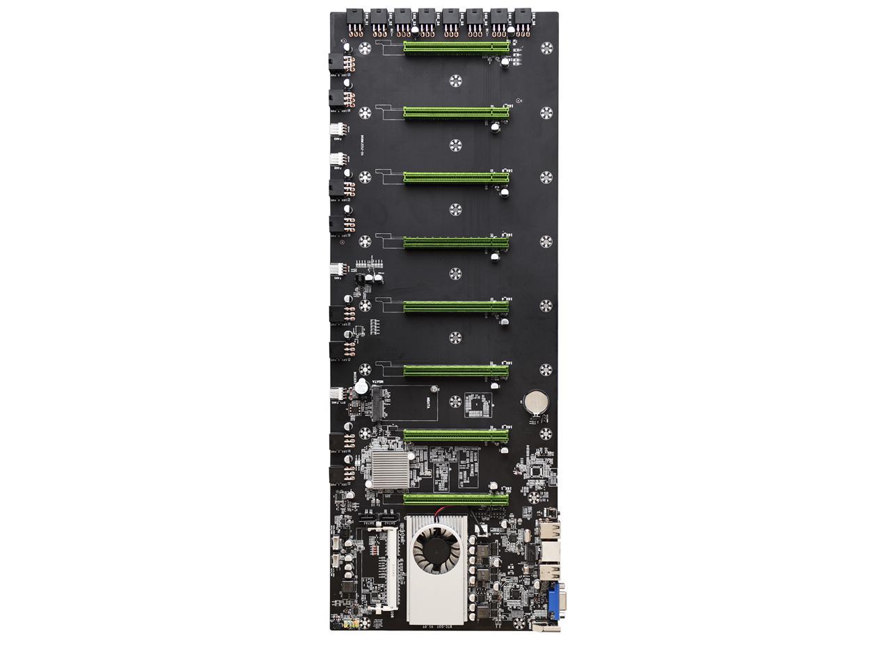 Btc-D37 Miner Motherboard Cpu Set 8 Video Card Slot Ddr3 Memory Integrated Vga Low Power Consumption Exquisite Better Than X99