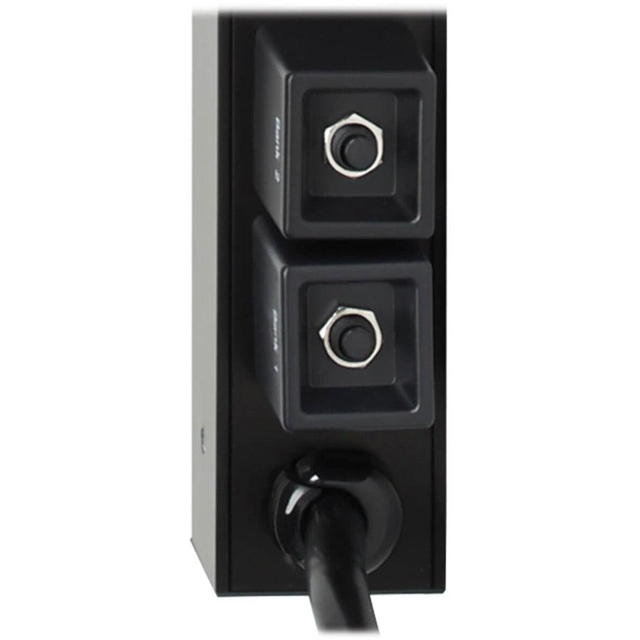 Basic PDU 0U Power Distribution Unit - 24 Outlet Single Phase Solution | TechSoft PDUV30