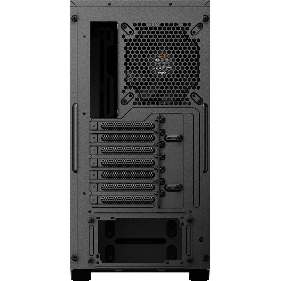 Be Quiet! Bgw34 Pure Base 500 Window Black, Atx, Midi Tower Computer Case, Tempered Glass Window, Two Preinstalled Fans