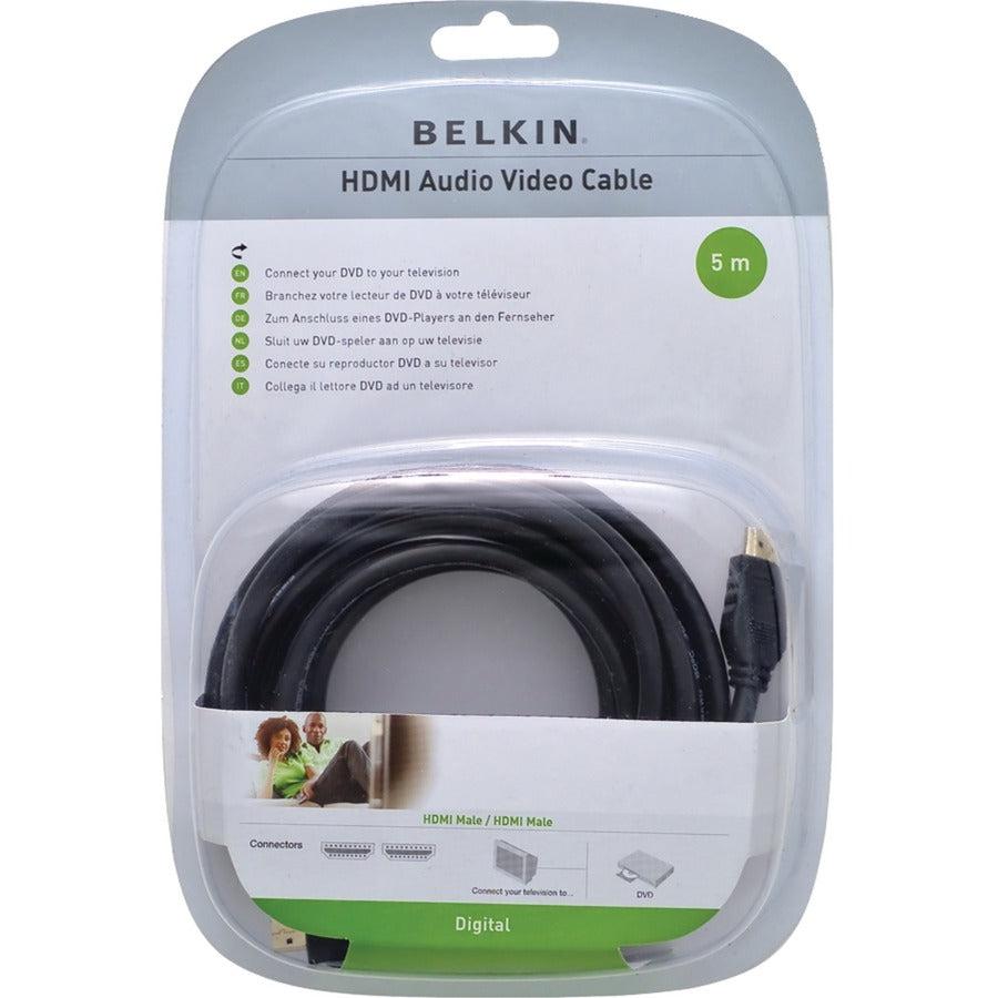 Belkin 15Ft Hdmi Hdmi Cable 4.5 M Hdmi Type A (Standard) Black