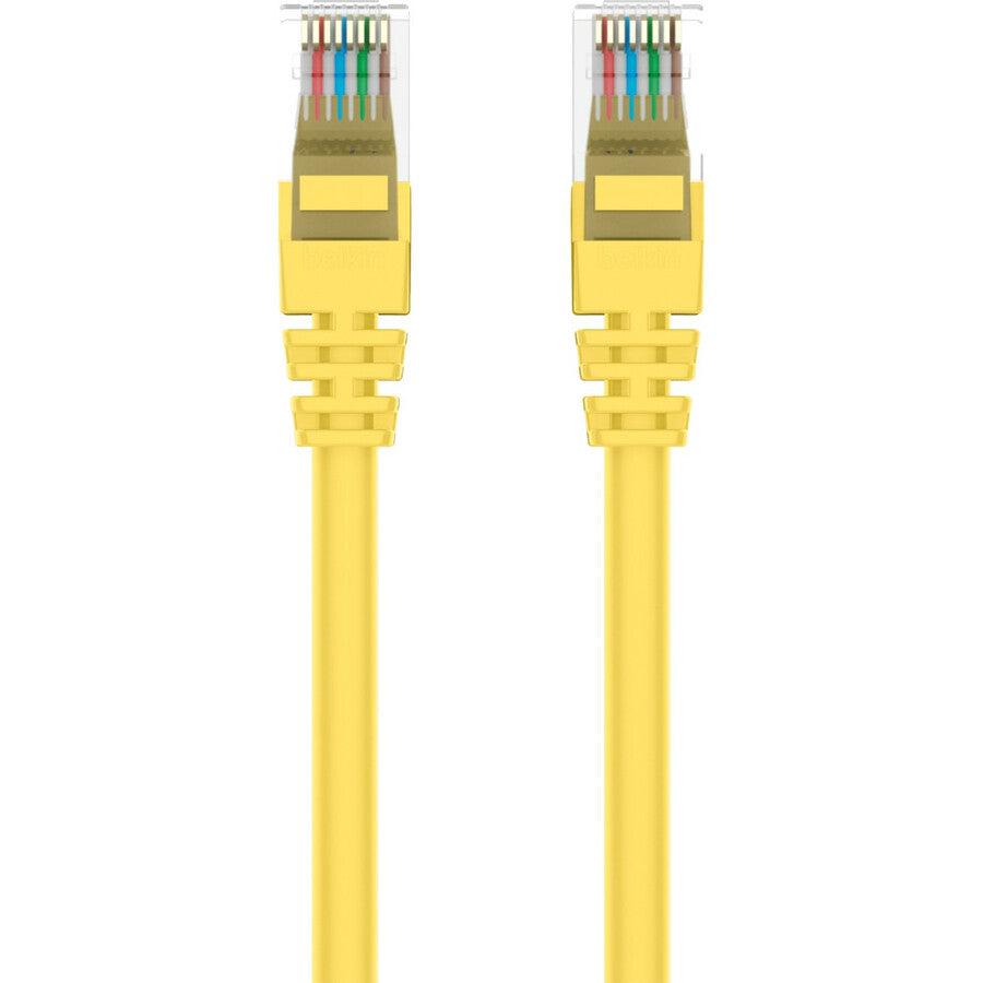 Belkin A3L980-12-Ylw-S Networking Cable Yellow 3.65 M Cat6 U/Utp (Utp)