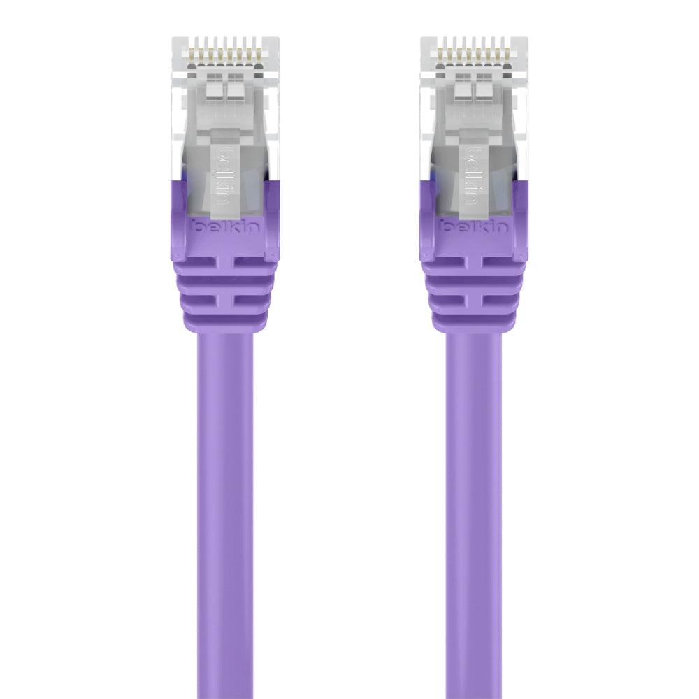 Belkin A3L980-15-Pur-S Networking Cable Purple 4.57 M Cat6 U/Utp (Utp)