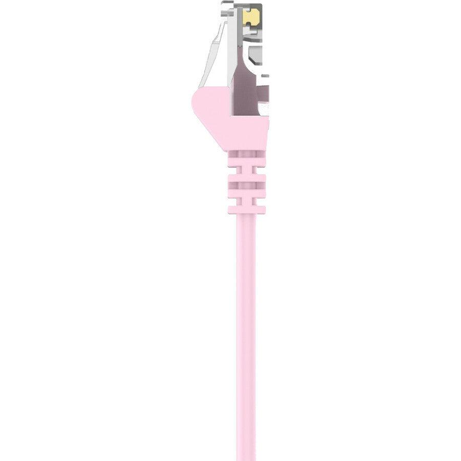 Belkin A3L980-75-Pnk-S Networking Cable Pink 22.86 M Cat6 U/Utp (Utp)
