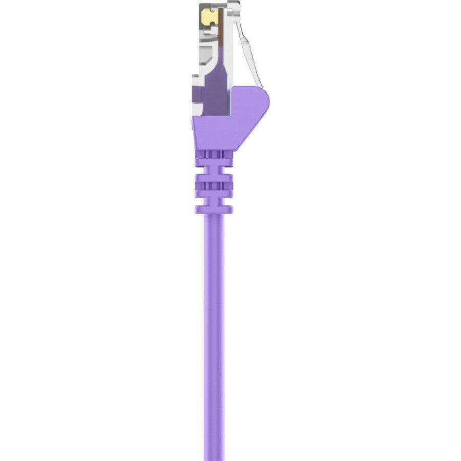 Belkin A3L980-75-Pur-S Networking Cable Purple 22.86 M Cat6 U/Utp (Utp)