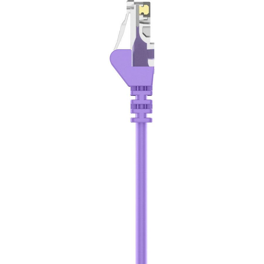 Belkin A3L980-75-Pur-S Networking Cable Purple 22.86 M Cat6 U/Utp (Utp)