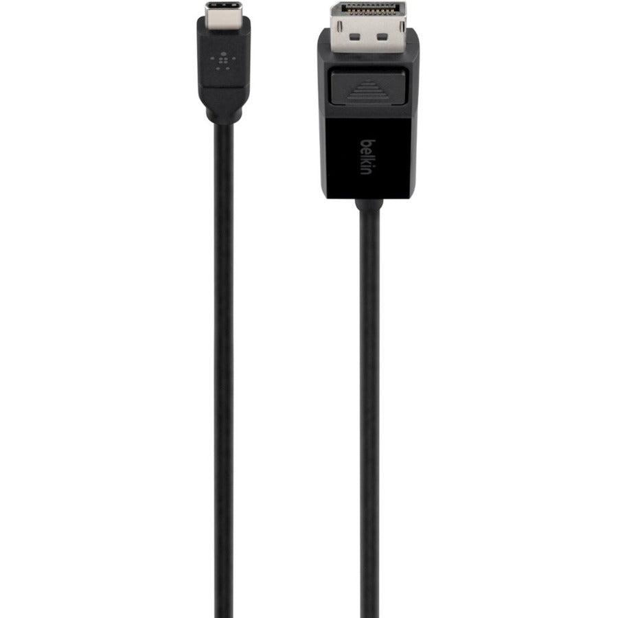 Belkin B2B103-06-Blk Video Cable Adapter 1.8 M Usb Type-C Displayport Black