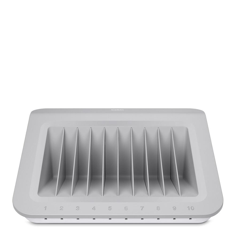 Belkin B2B162 Charging Station Organizer Freestanding Grey, White