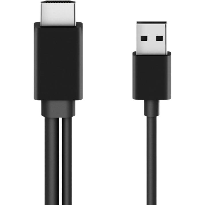Belkin B2B166 Video Cable Adapter 2.4 M Usb Type-C Black
