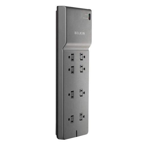 Belkin Be108000-08-Cm Surge Protector Black 8 Ac Outlet(S) 2.4 M