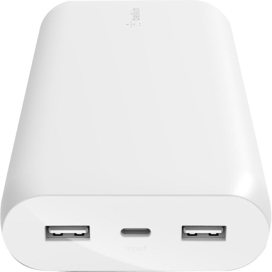 Belkin Boost?Charge Power Bank 20000 Mah White