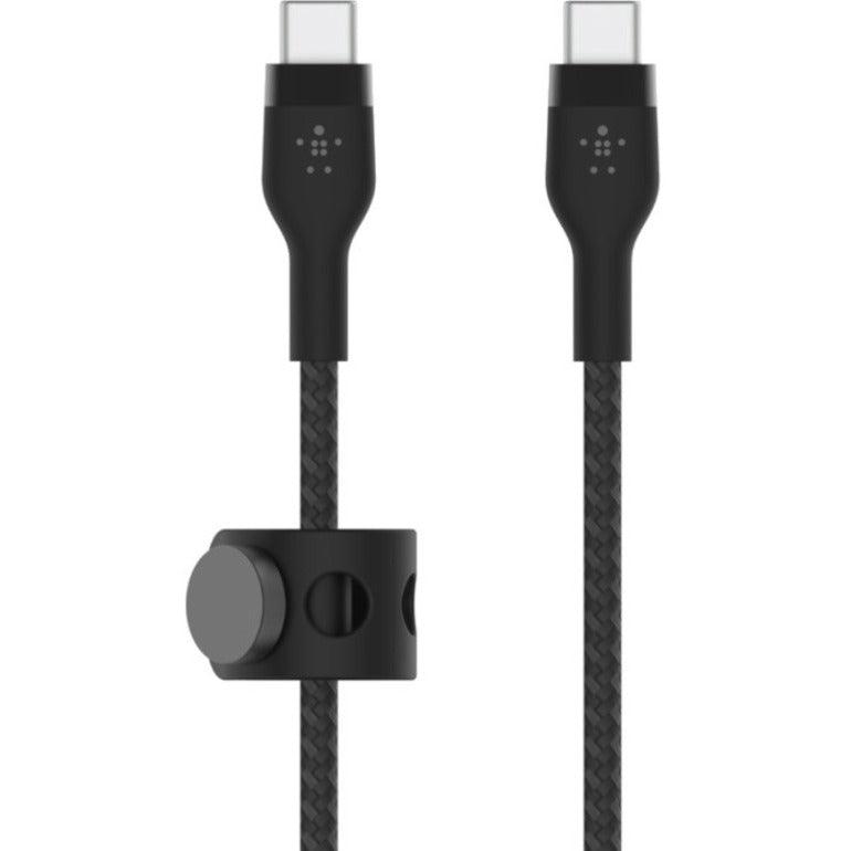 Belkin Boost?Charge Pro Flex Usb Cable 3 M Usb 2.0 Usb C Black