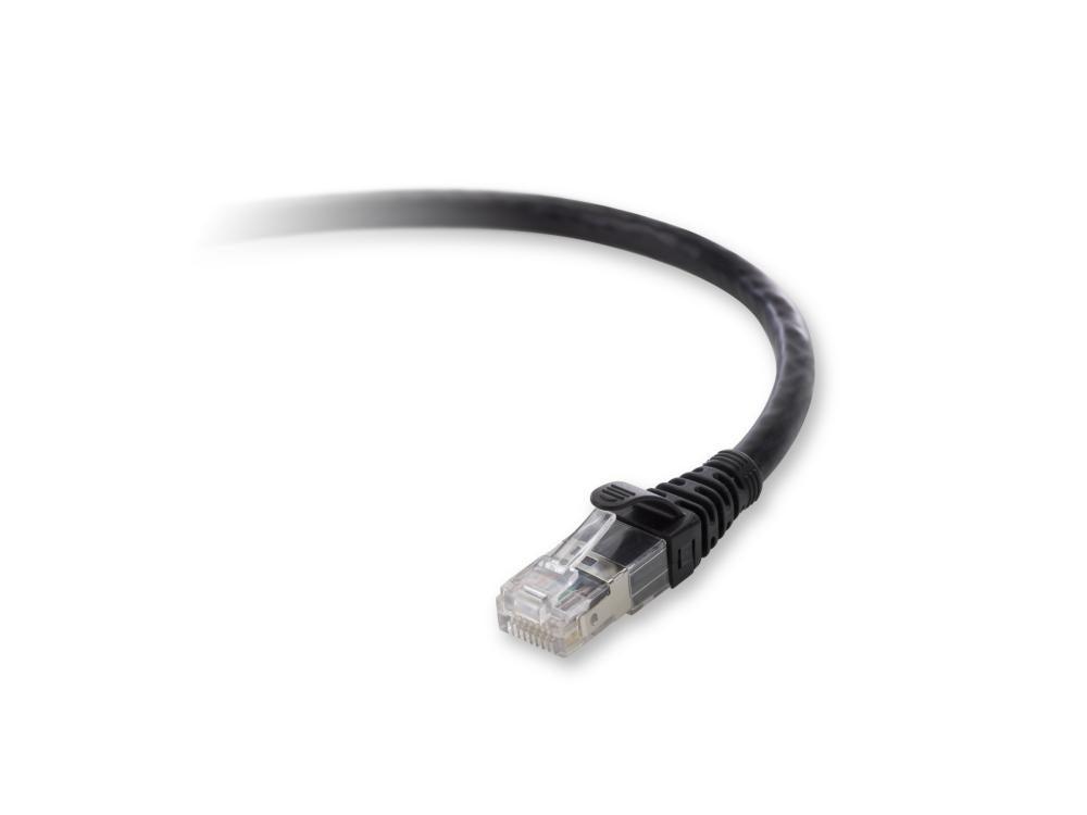 Belkin Cat. 6A Patch Cable, Rj-45 Male, Rj-45 Male, 20Ft, Black Networking Cable 6.09 M
