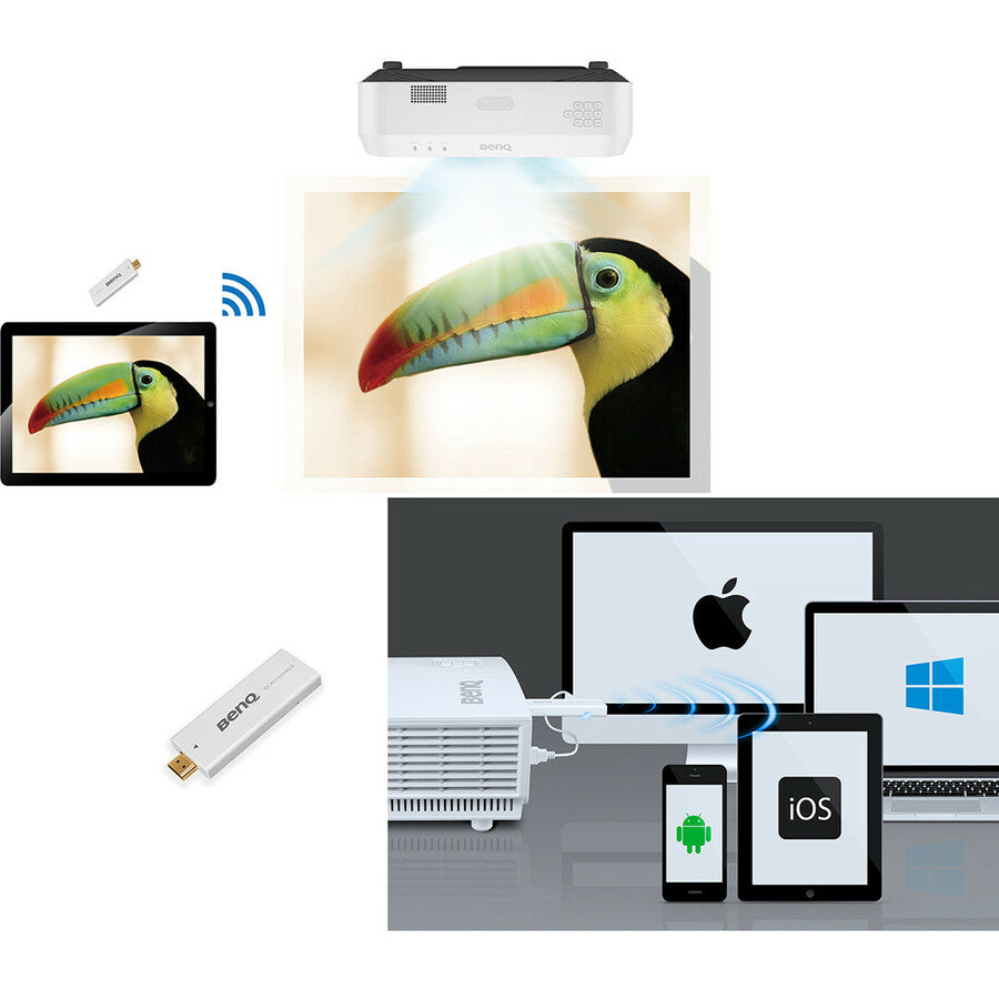 BenQ LH890UST 3D Ready Ultra Short Throw DLP Projector - 16:9