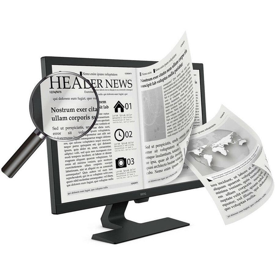 Benq 27 Inch 1080P Monitor | 75 Hz 1Ms For Gaming | Proprietary Eye-Care Tech |Adaptive Brightness For Image Quality