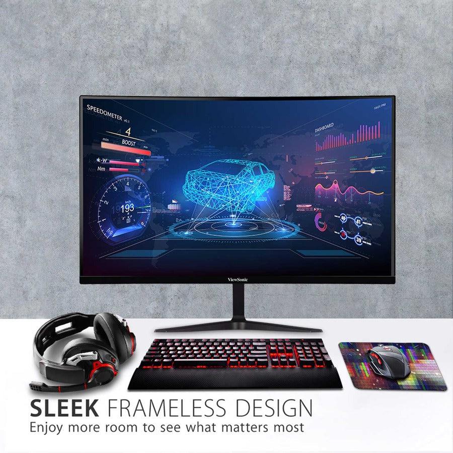 Best 32 Inch Curved Gaming Monitor - ViewSonic VX3218-PC-MHD 165Hz | Tecisoft