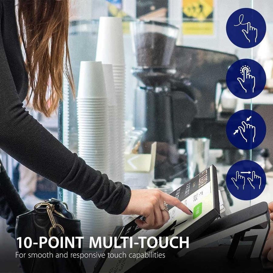 Best Touch Screen Computer Monitor 24 Inch - 10 Point Multitouch IPS Display | TecISoft TD2455