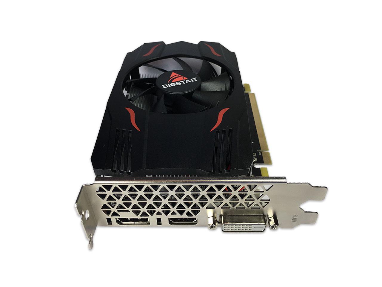 Biostar Gaming Radeon Rx 550 4Gb Gddr5 128-Bit Directx 12 Pci Express 3.0 Dvi-D Dual Link, Hdmi, Displayport