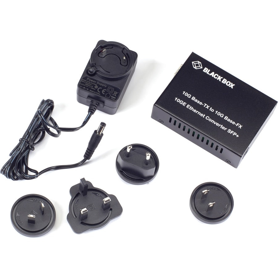 Black Box 10GBASE-TX to 10GBASE-FX Media Converter LGC220A