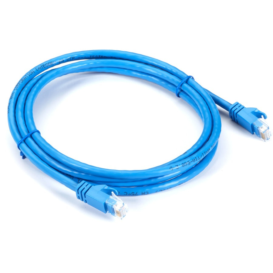 Black Box CAT6A 500-MHz STR Patch Cable Slim Molded Snagless Boot - UT
