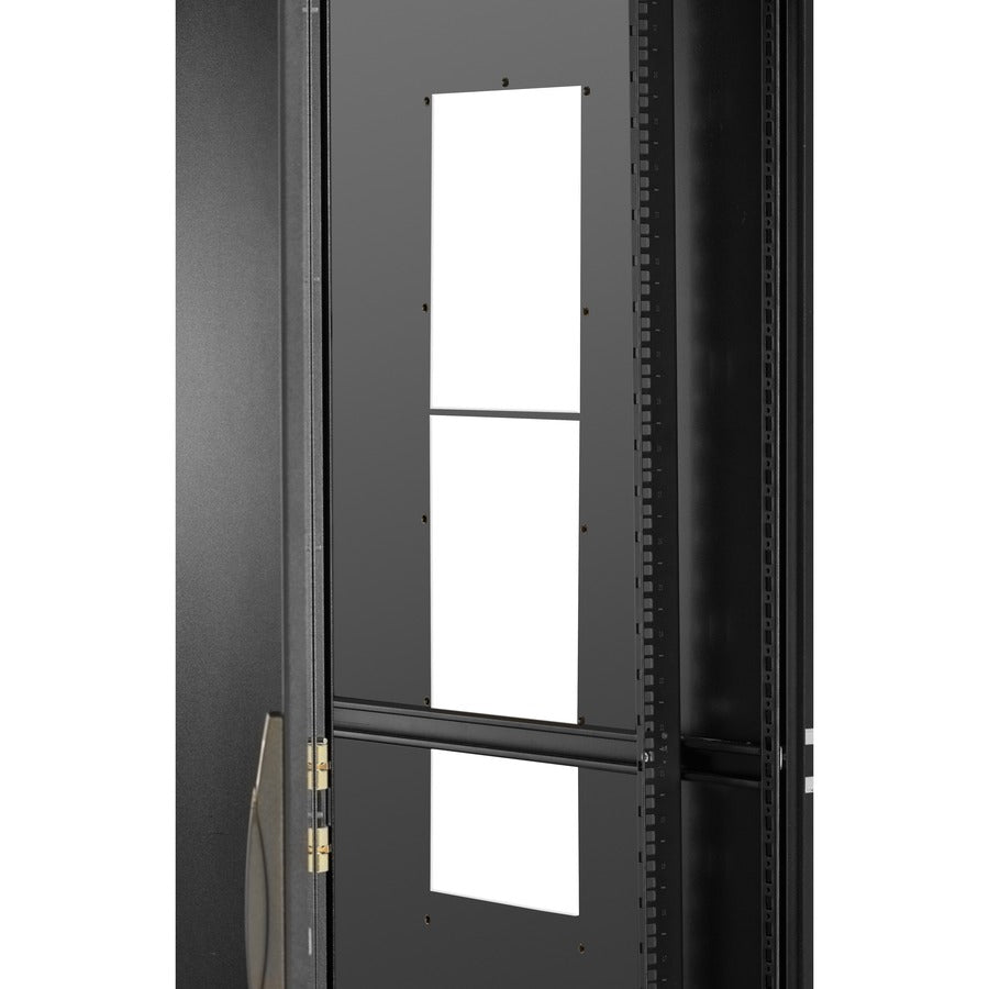 Black Box ClimateCab NEMA 12 Server Cabinet with AC - 42U, 6000BTU, M6 Rails, 120V CC42U6000M6