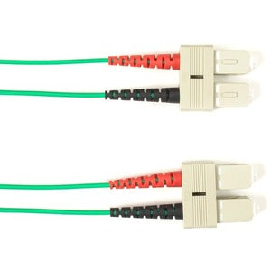 Black Box Fiber Optic Patch Network Cable FOCMRSM-003M-SCSC-GN