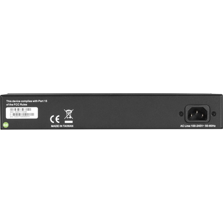 Black Box Gigabit Ethernet Managed Switch - (24) RJ-45, (2) SFP LGB2126A