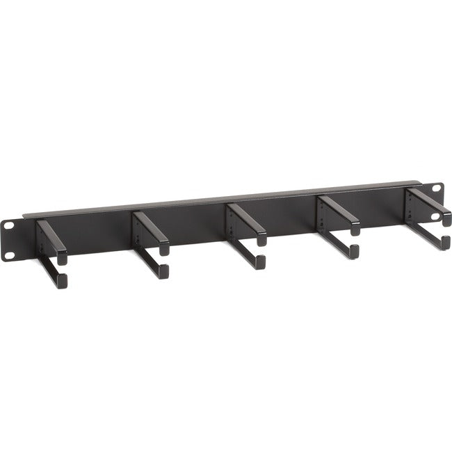 Black Box Horizontal It Rackmount Cable Manager - 1U, 19" , Single-Sided, Black