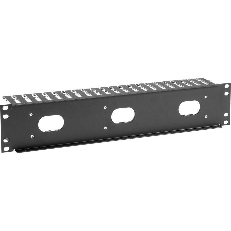 Black Box Horizontal IT Rackmount Cable Manager - 2U, 19 RMT102A-R4
