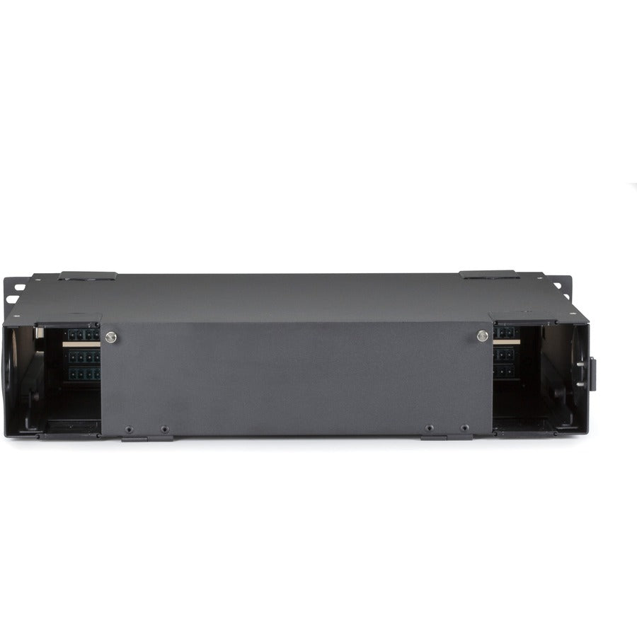 Black Box Rackmount Fiber Enclosure - 2U, 6-Panel JPM418A-R5