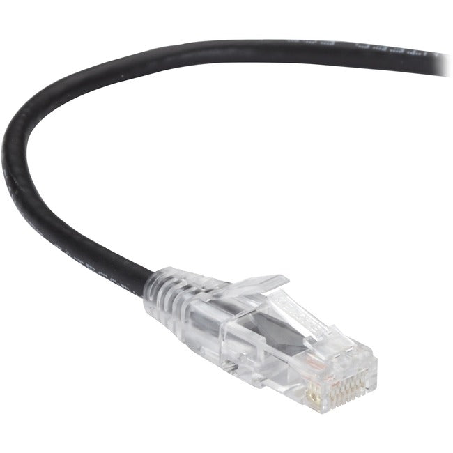Black Box Slim-Net Cat.6a UTP Patch Network Cable C6APC28-BK-07