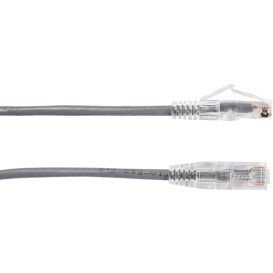 Black Box Slim-Net Cat.6a UTP Patch Network Cable C6APC28-GY-03