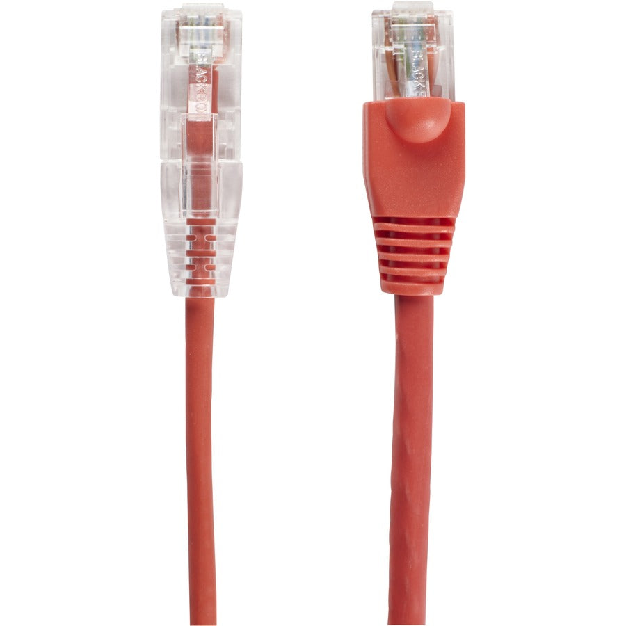 Black Box Slim-Net Cat.6a UTP Patch Network Cable C6APC28-RD-03