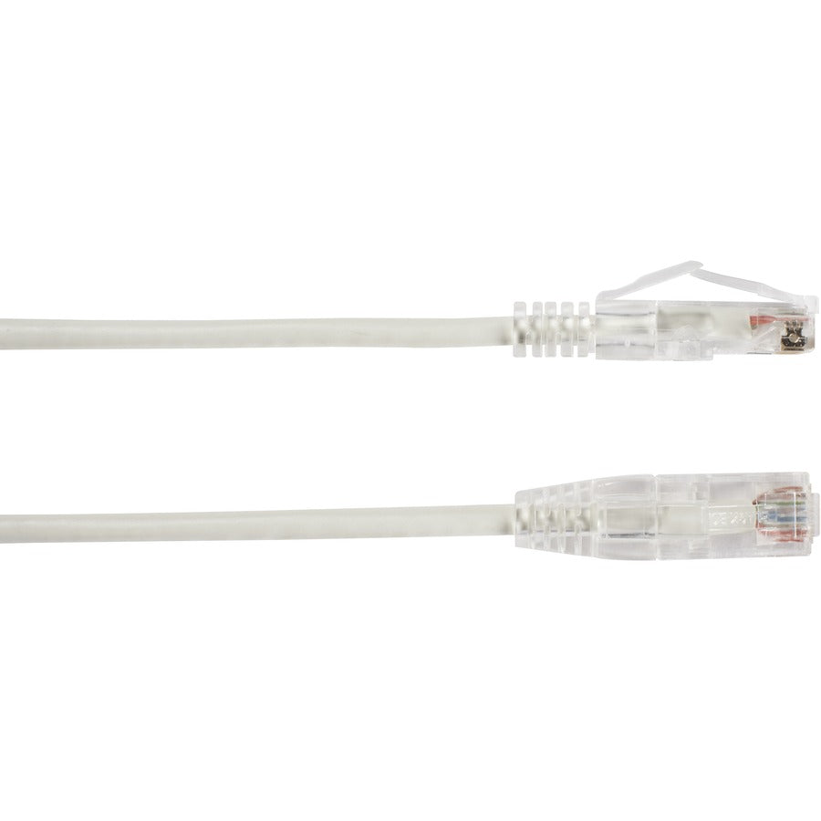 Black Box Slim-Net Cat.6a UTP Patch Network Cable C6APC28-WH-07